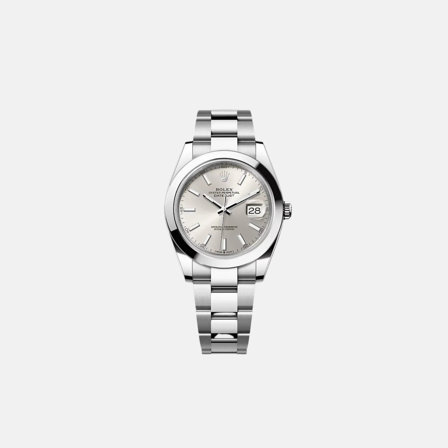 Datejust 41 126300 SIO Silver Dial Oyster Bracelet