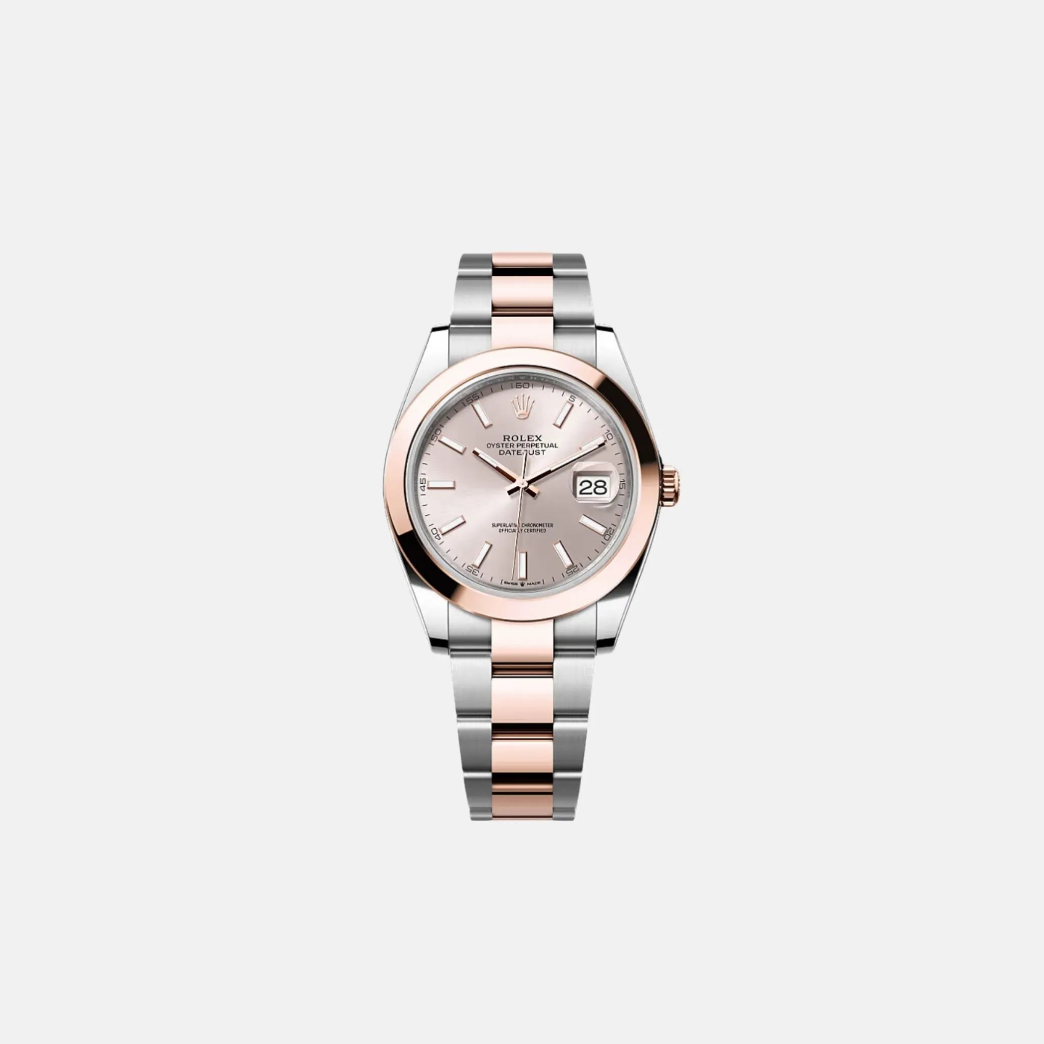 Datejust 41 126301 SUIO Sundust Dial Rose Gold Oyster Bracelet