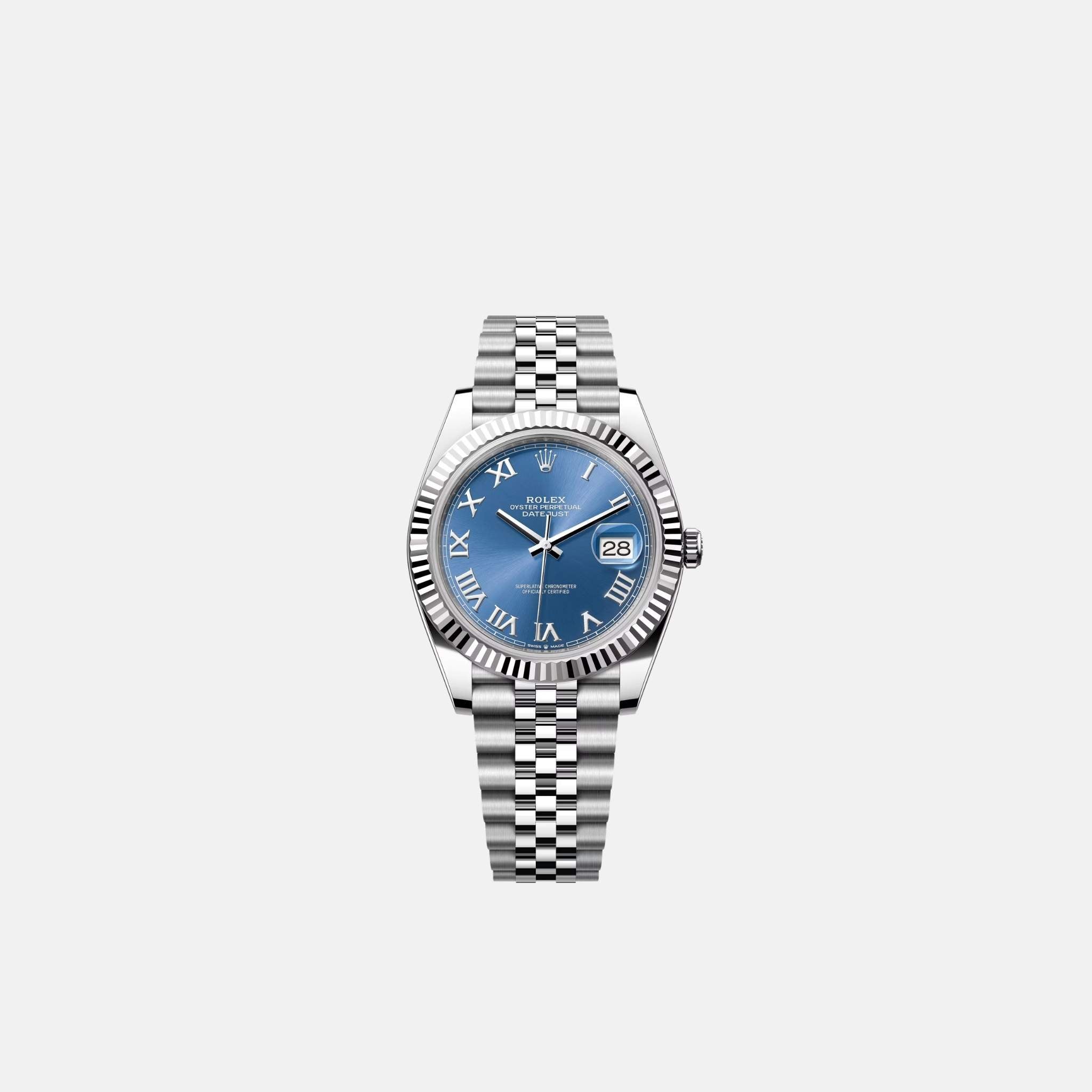Datejust 41 126334-0026 Blue Roman Dial