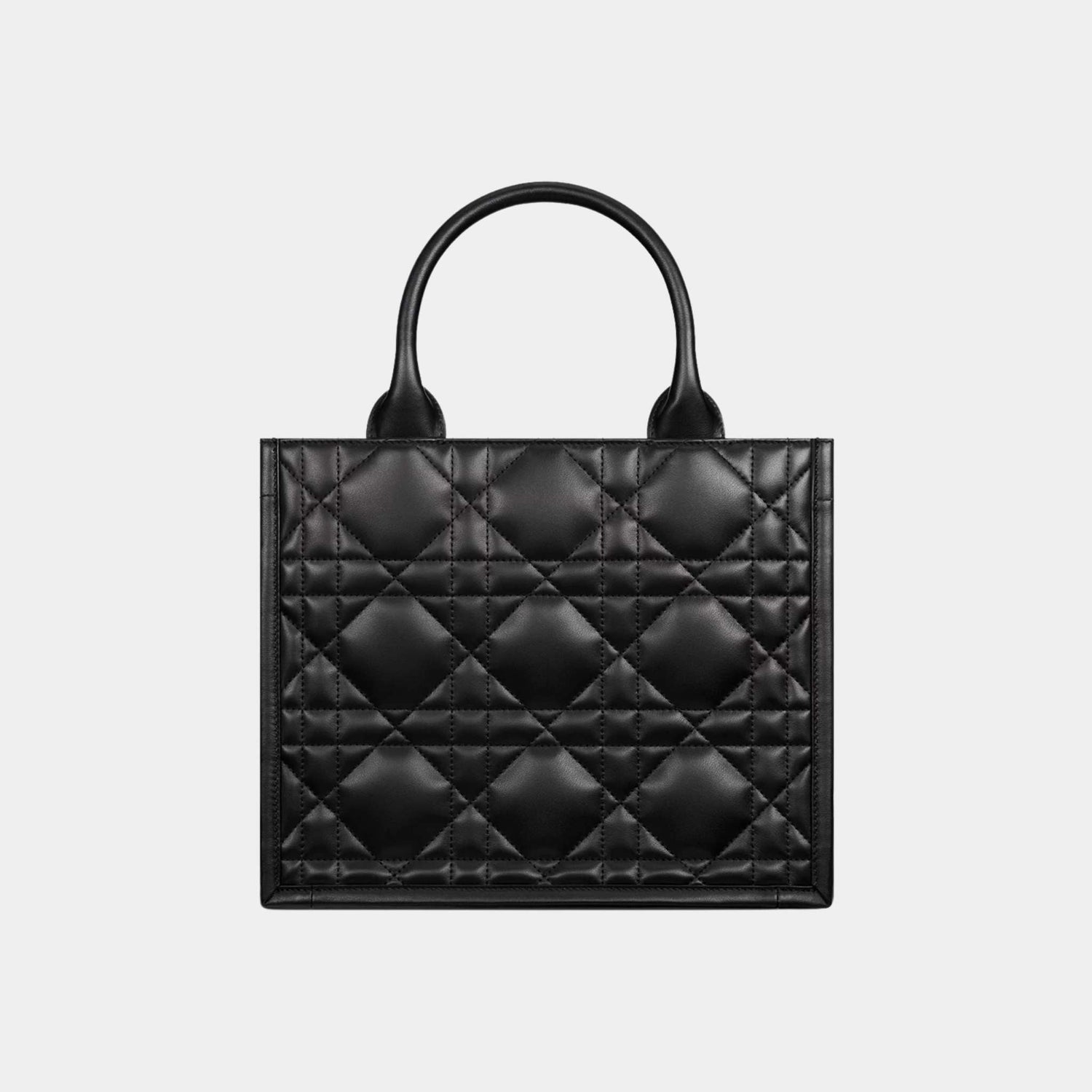 Small Dior Book Tote Macrocannage Calfskin