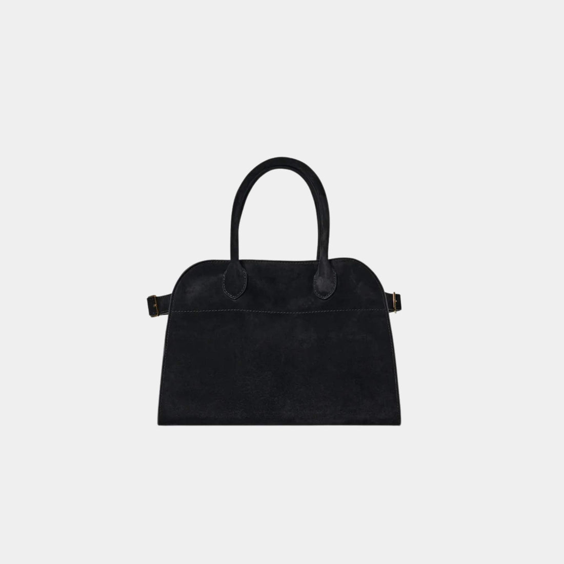 Soft Margaux 10 Bag In Suede Black