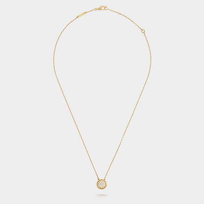 Perlée Diamonds Pendant Yellow Gold Diamond