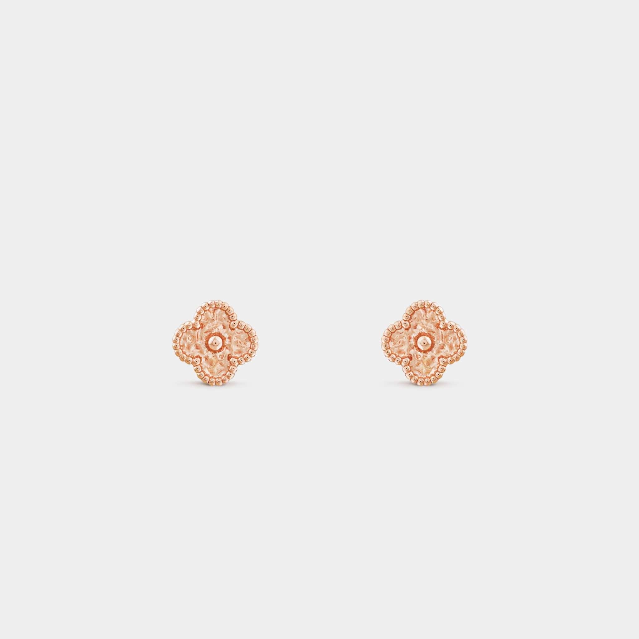 Sweet Alhambra Earstuds Rose Gold