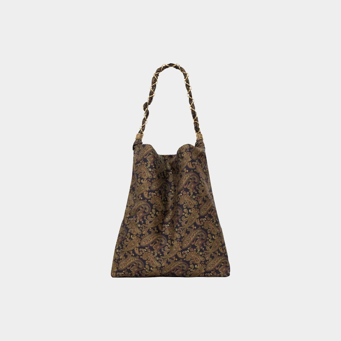 Amalia Silk Twill with CASSANDRE Jewelry Chain