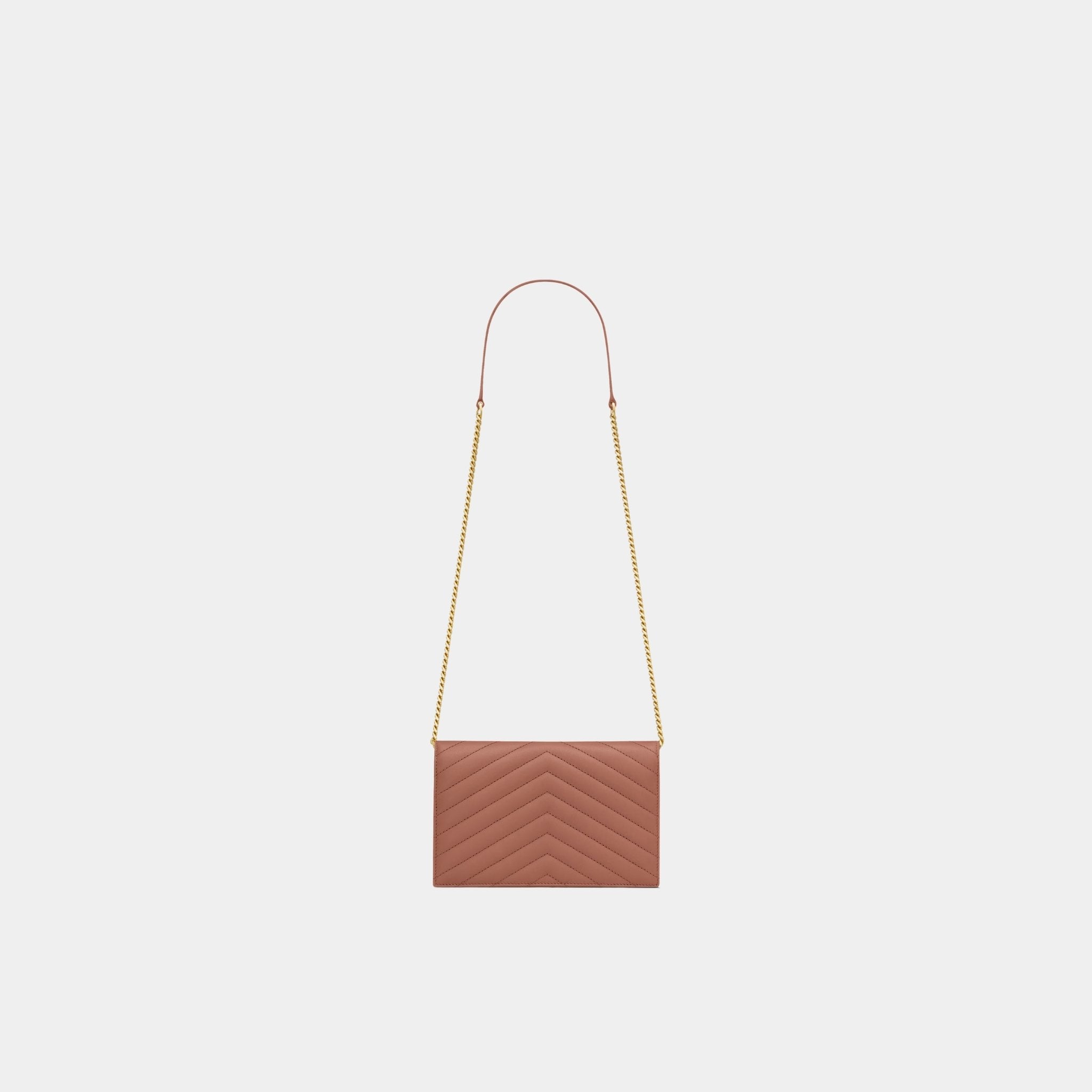 Cassandre Envelope Chain Wallet In Lambskin