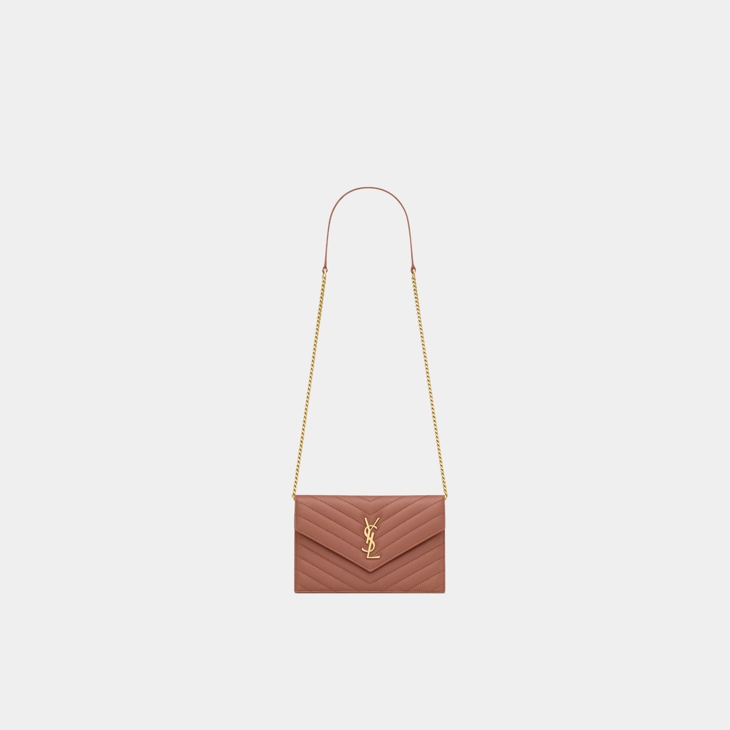 Cassandre Envelope Chain Wallet In Lambskin