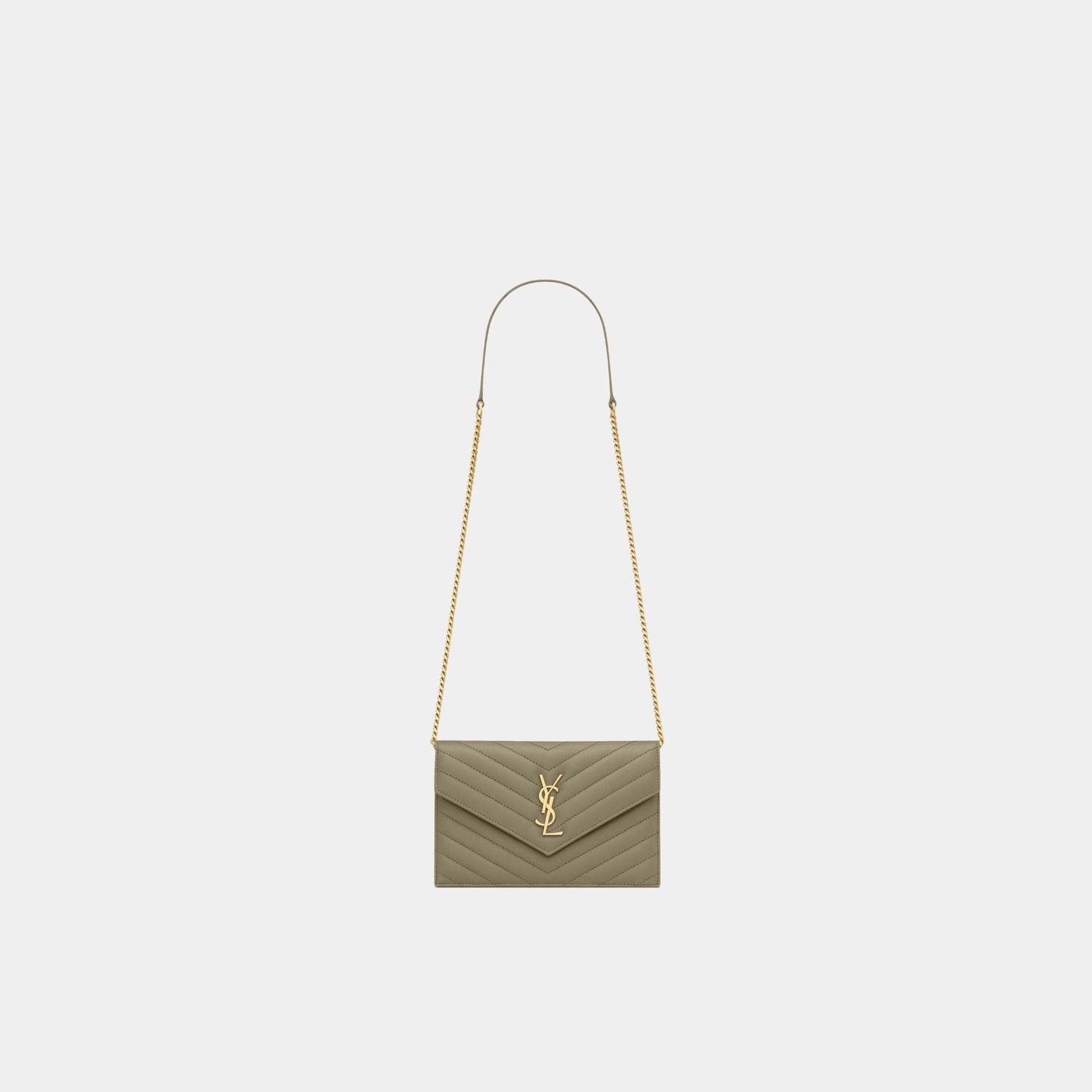 Cassandre Envelope Chain Wallet In Lambskin