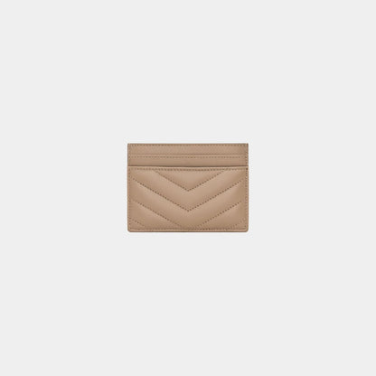 Cassandre Matelasse Card Case In Lambskin