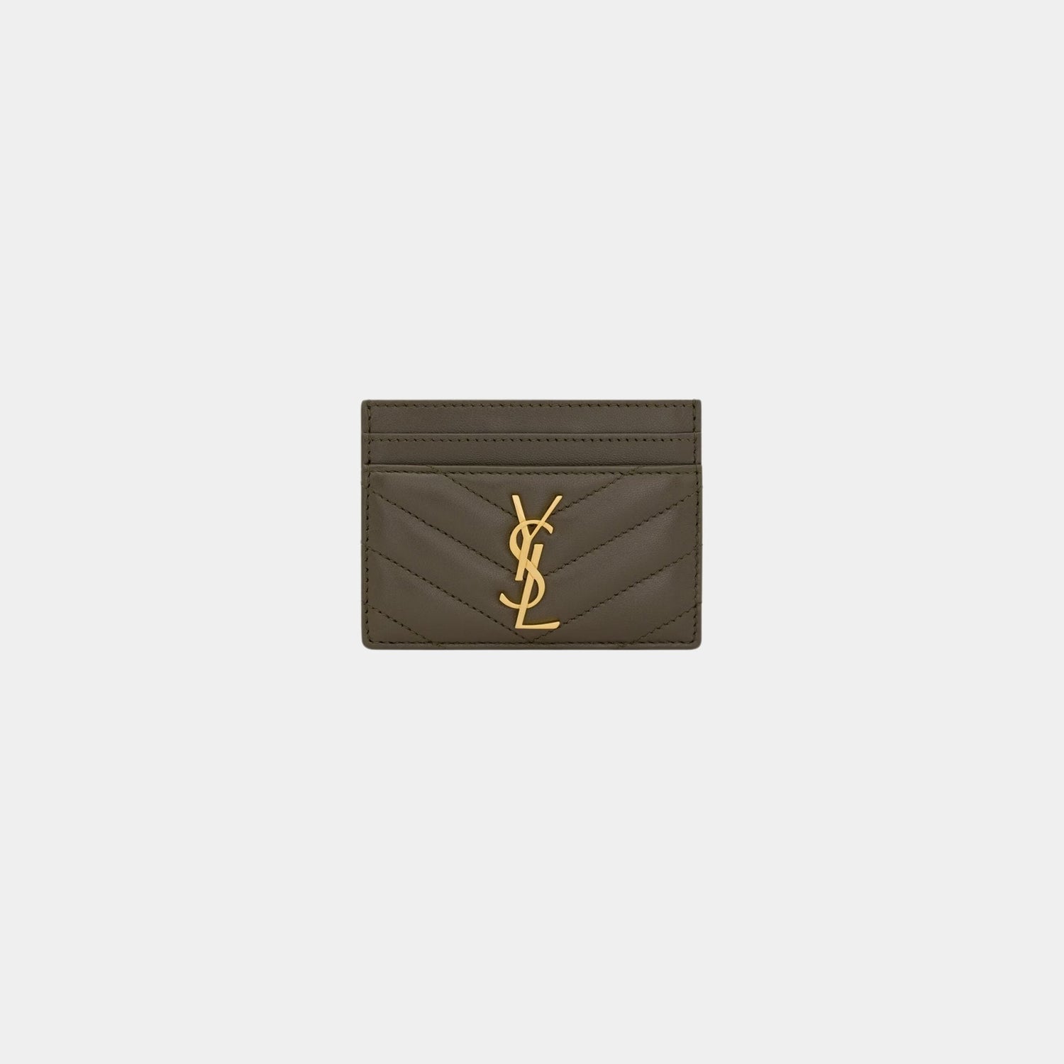 Cassandre Matelasse Card Case In Lambskin