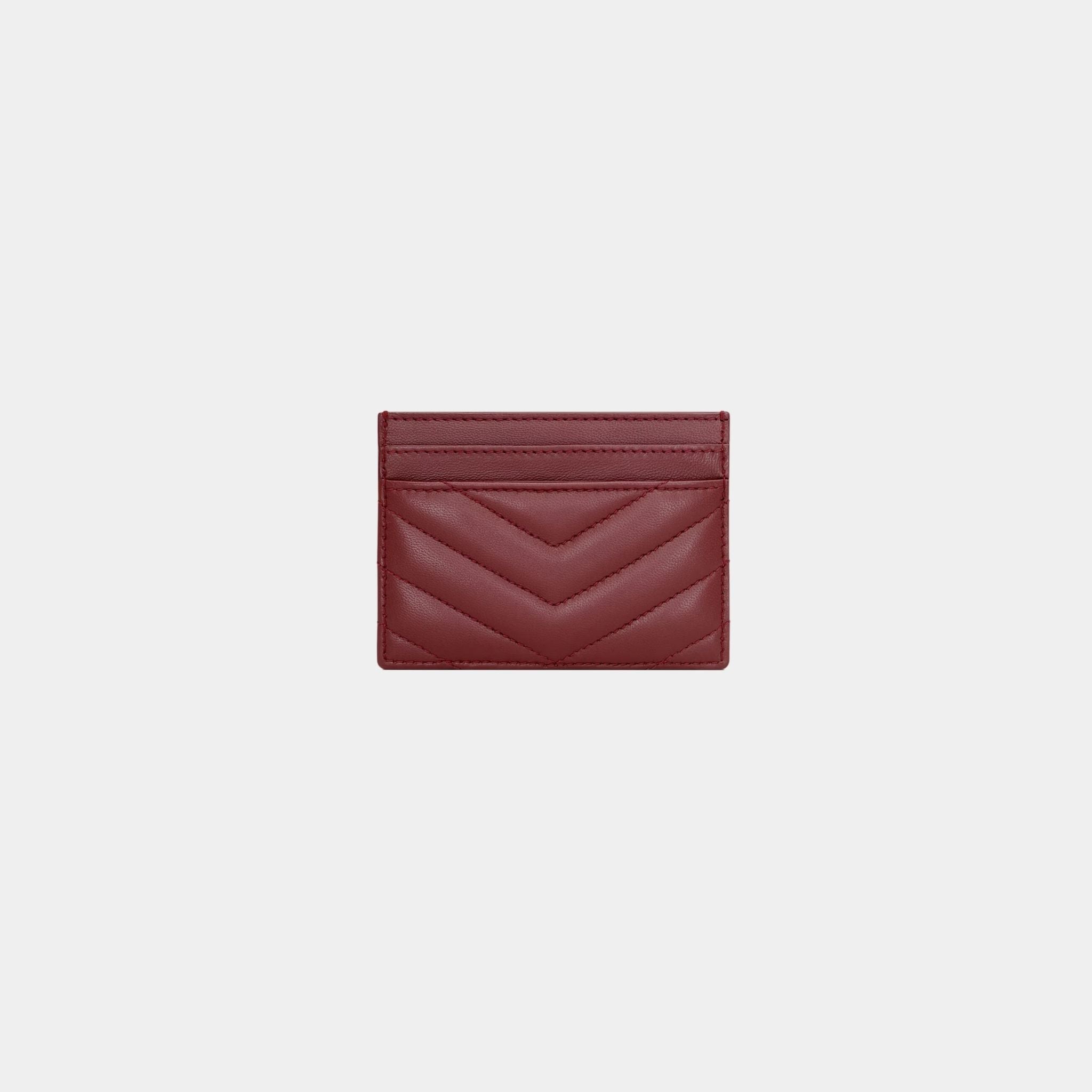 Cassandre Matelasse Card Case In Lambskin