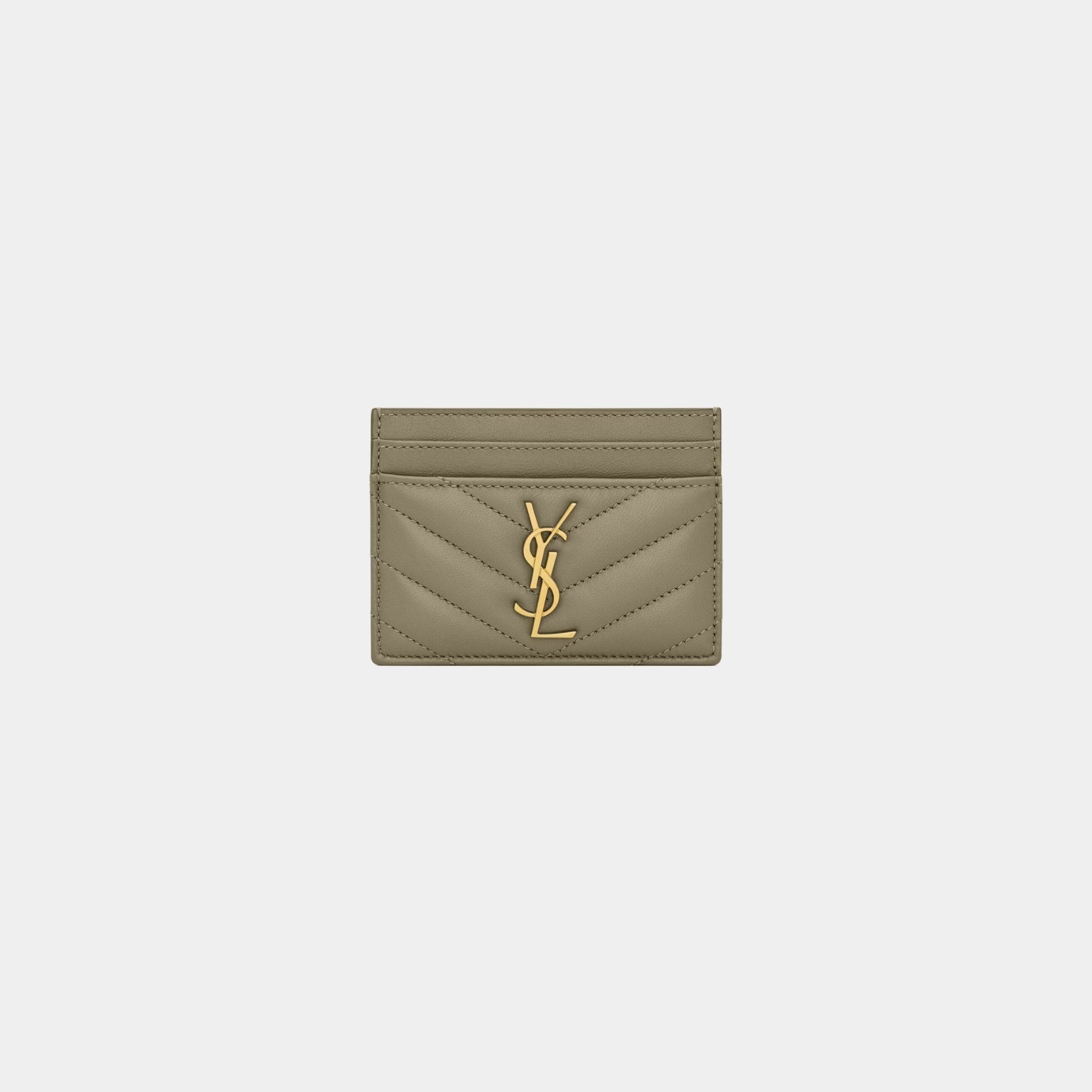 Cassandre Matelasse Card Case In Lambskin