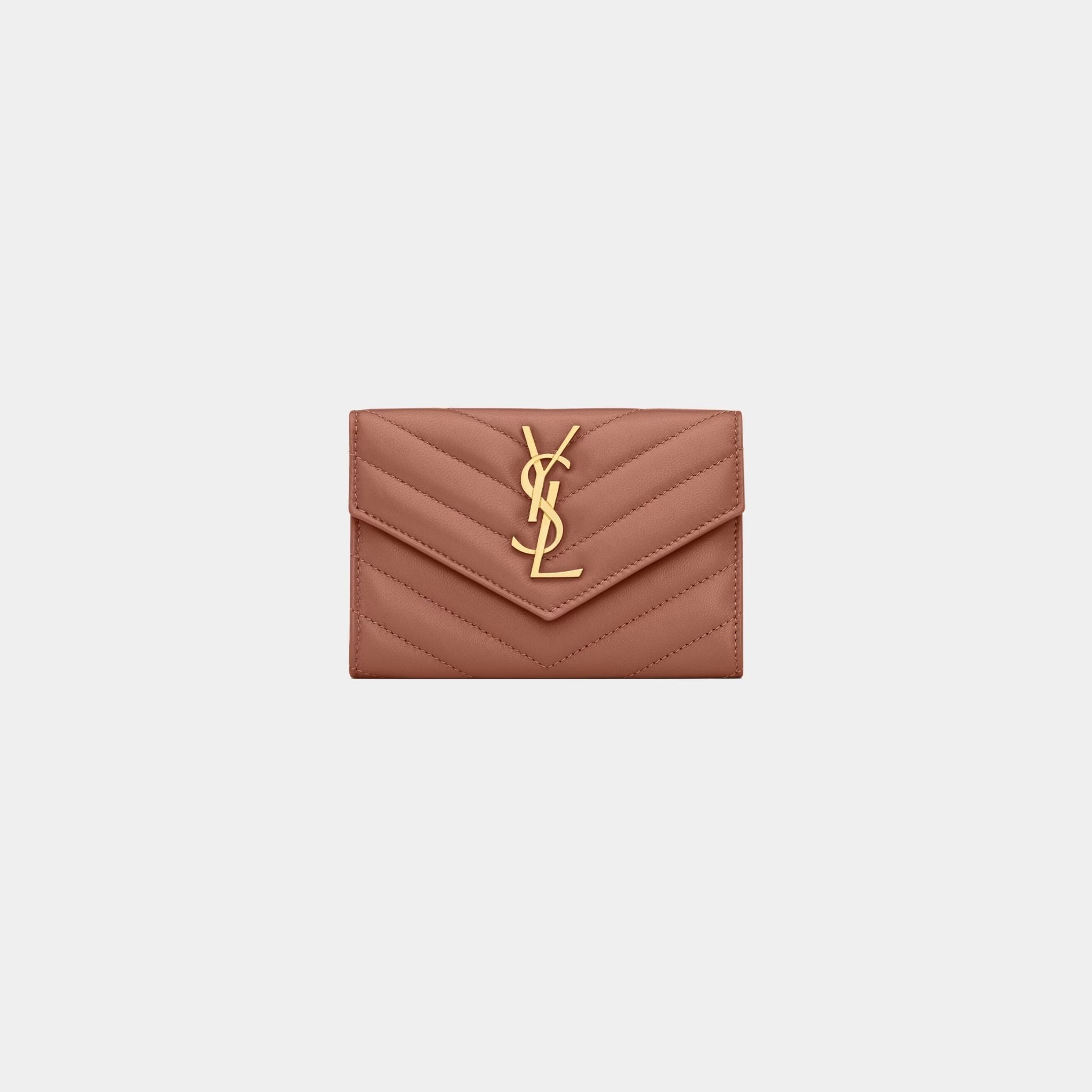 Cassandre Matelasse Small Wallet Lambskin