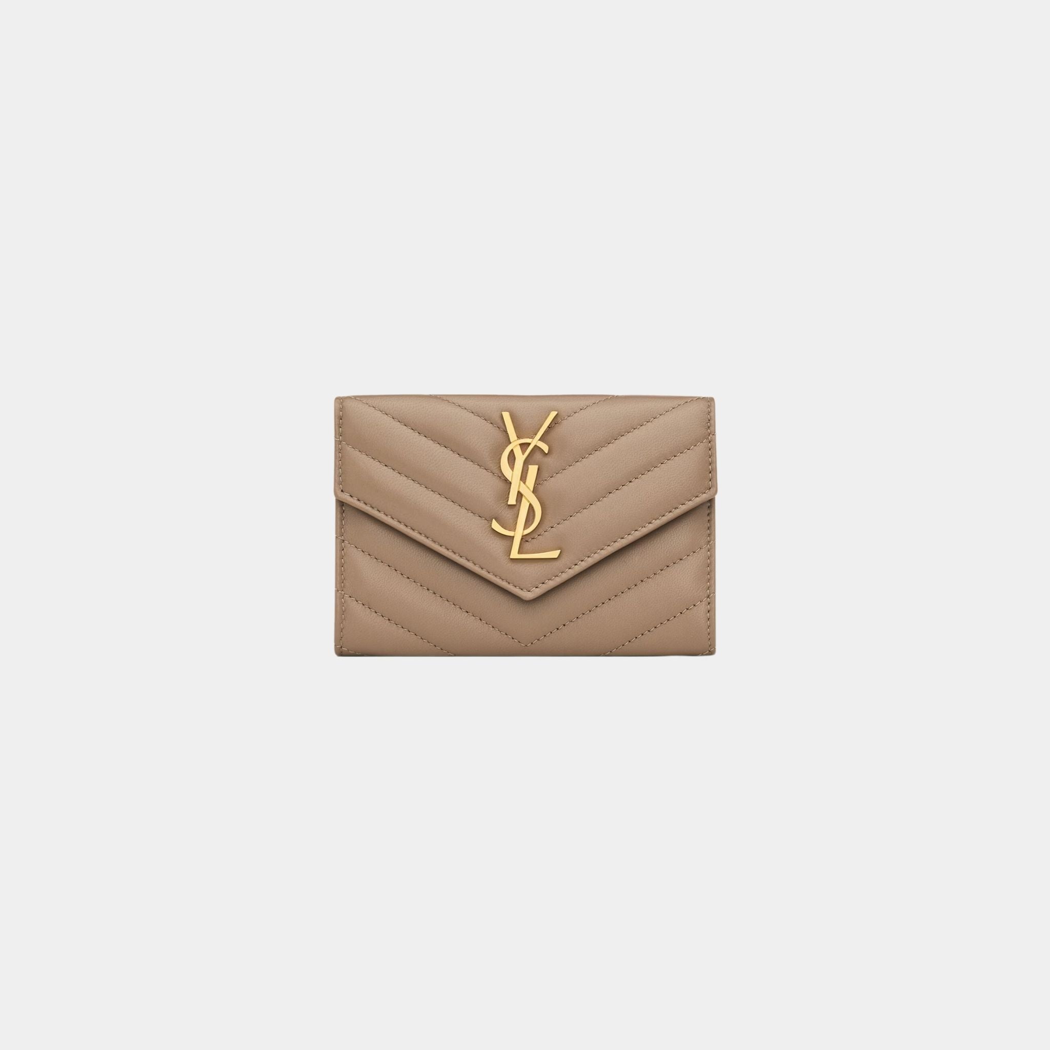 Cassandre Matelasse Small Wallet Lambskin