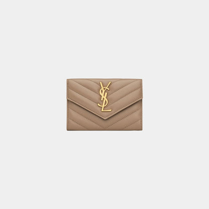 Cassandre Matelasse Small Wallet Lambskin