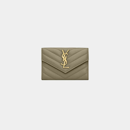 Cassandre Matelasse Small Wallet Lambskin