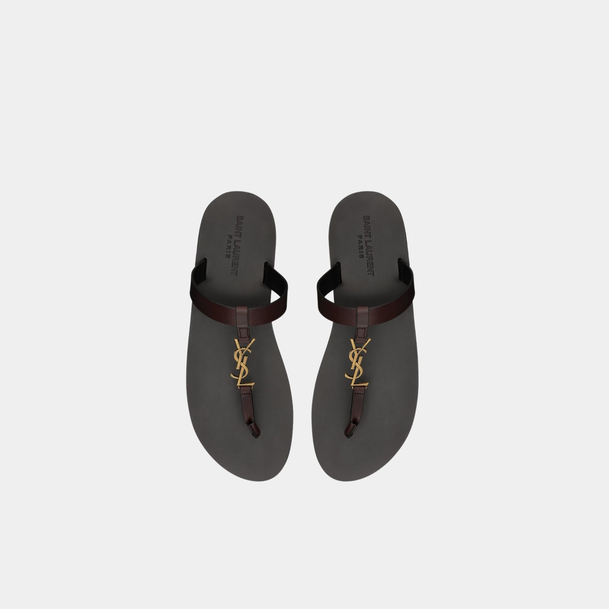 Cassandre Slides In Smooth Leather