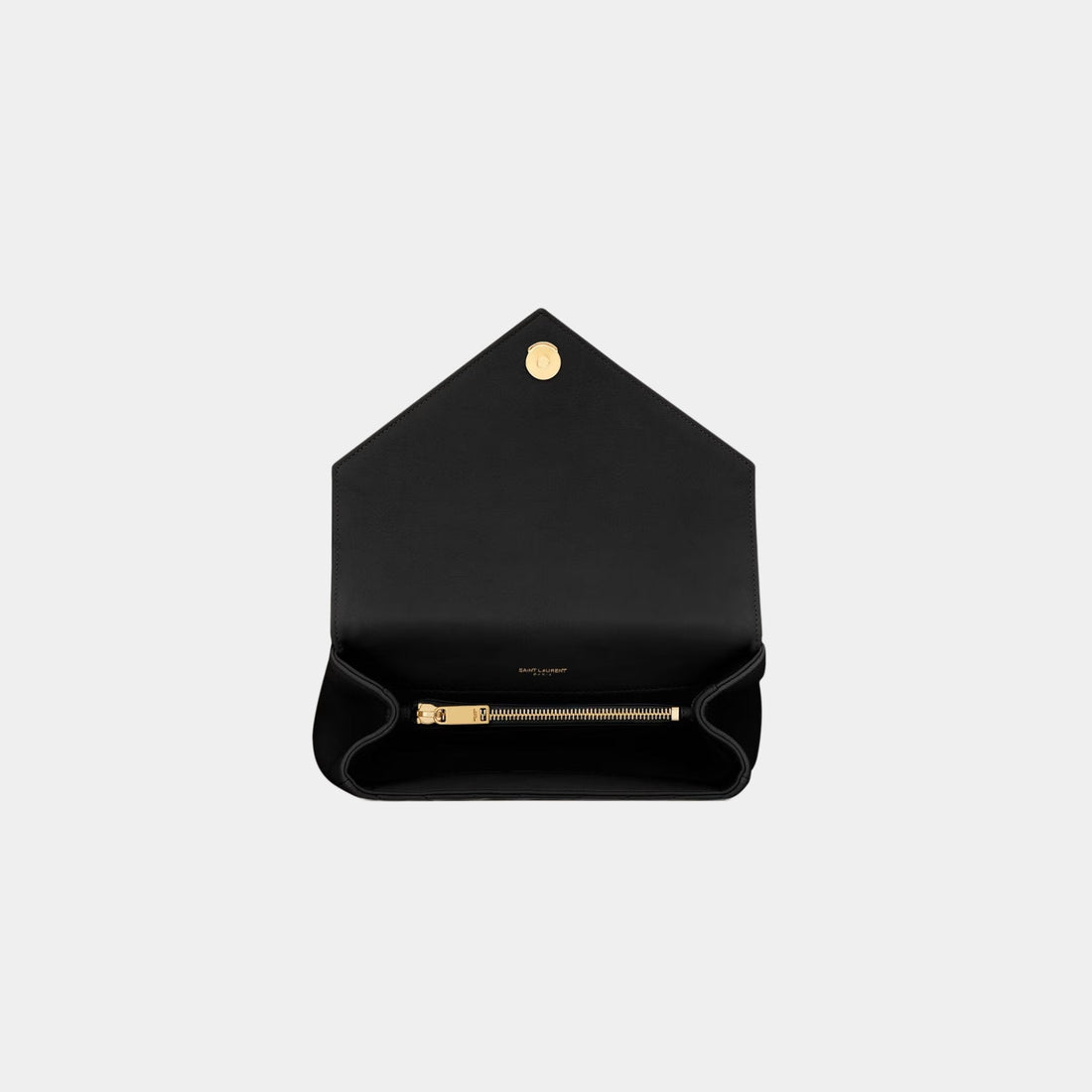 College Medium Quilted Leather Bronze Hardware