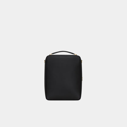 Large Case Smooth Leather in Gold Hardware