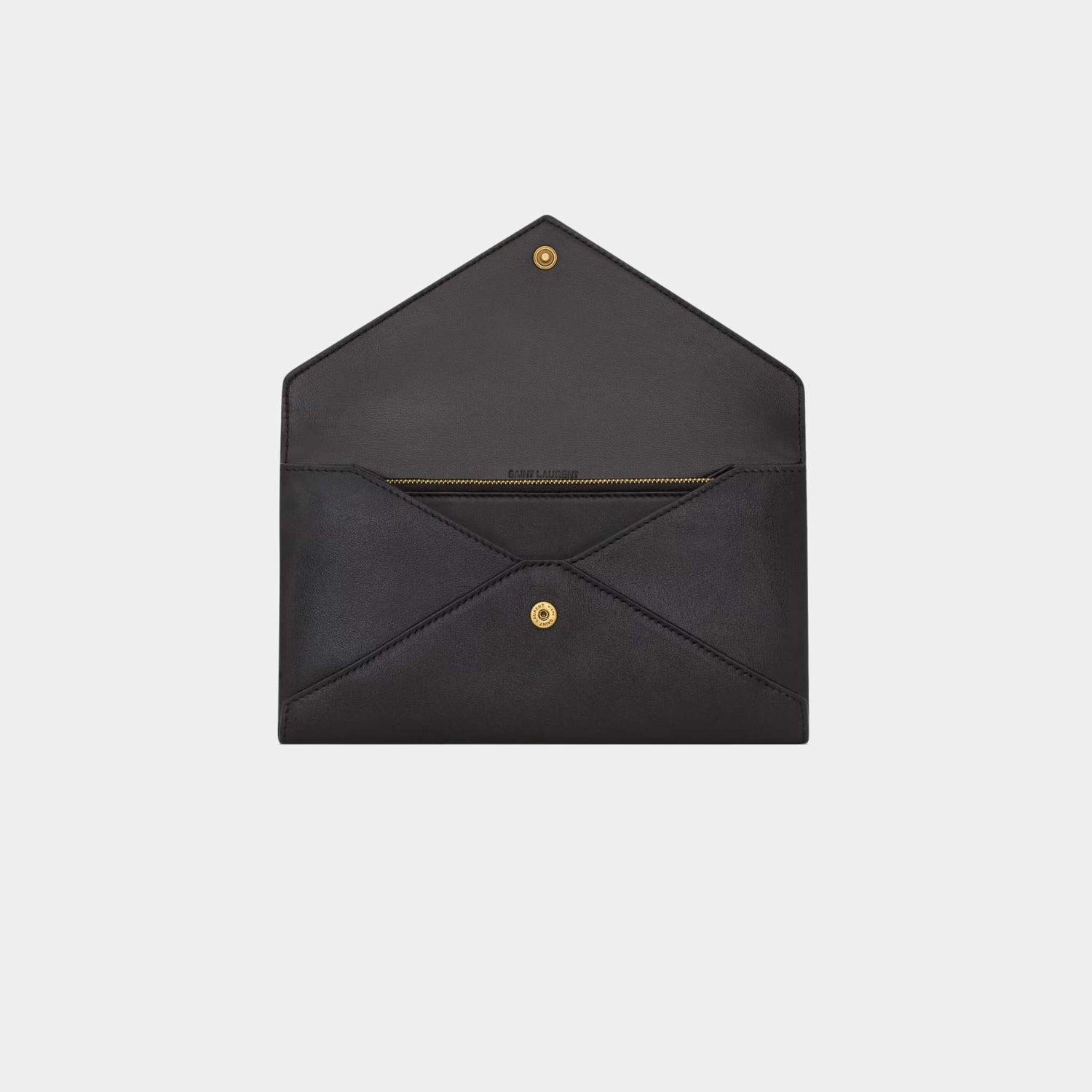 Letter Large Wallet In Leather