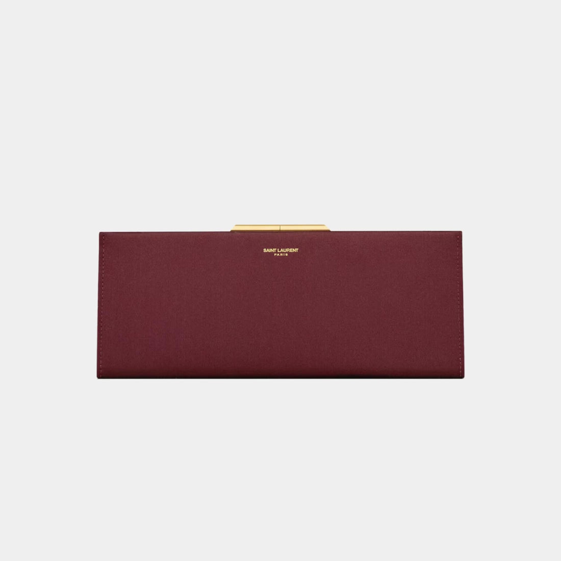 Midnight Small Clutch Satin with Kiss-Lock