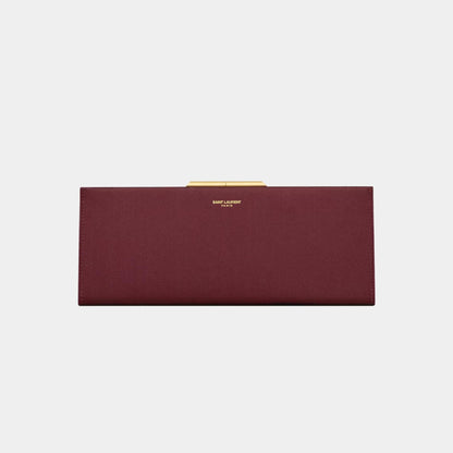 Midnight Small Clutch Satin with Kiss-Lock