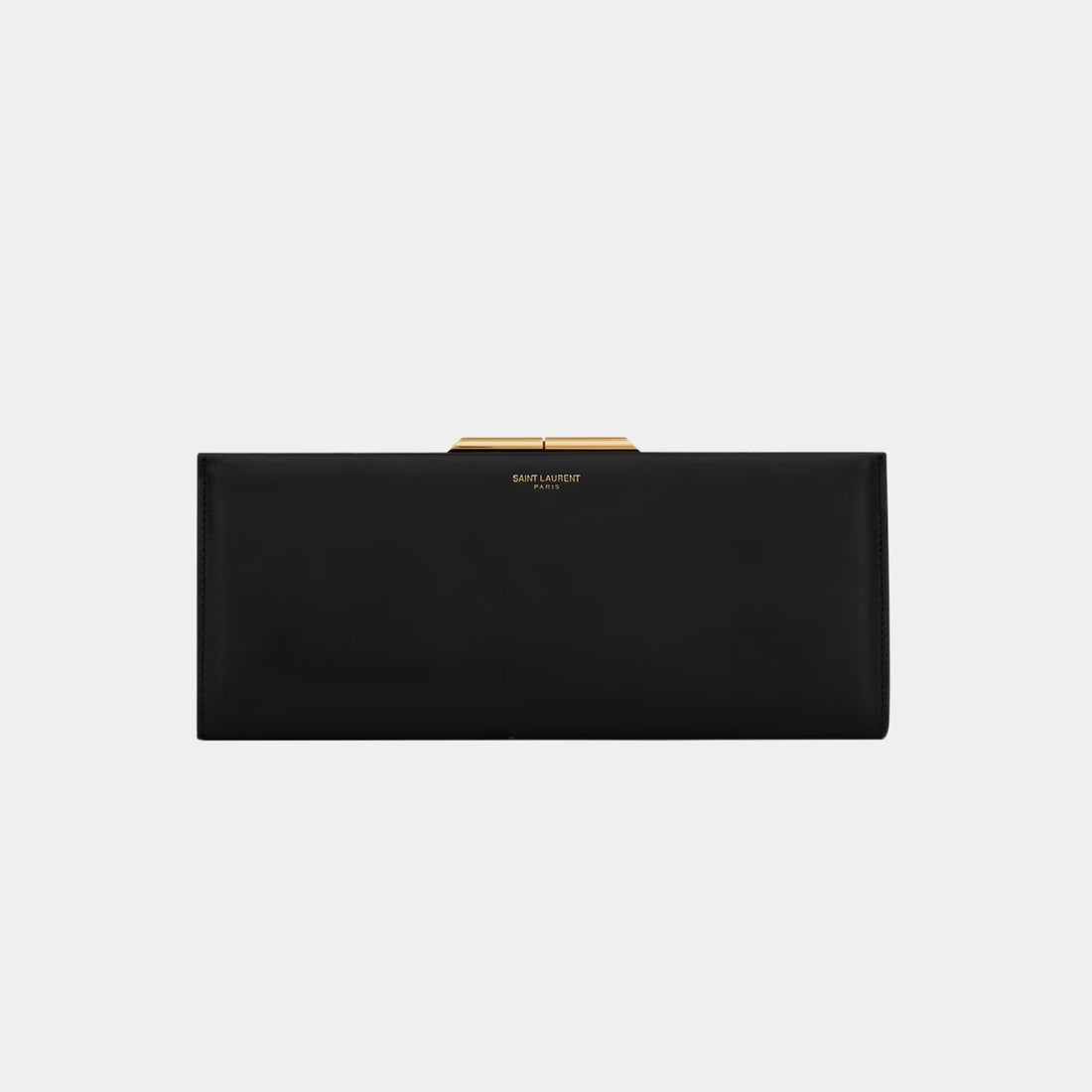 Midnight Small Clutch In Smooth Leather