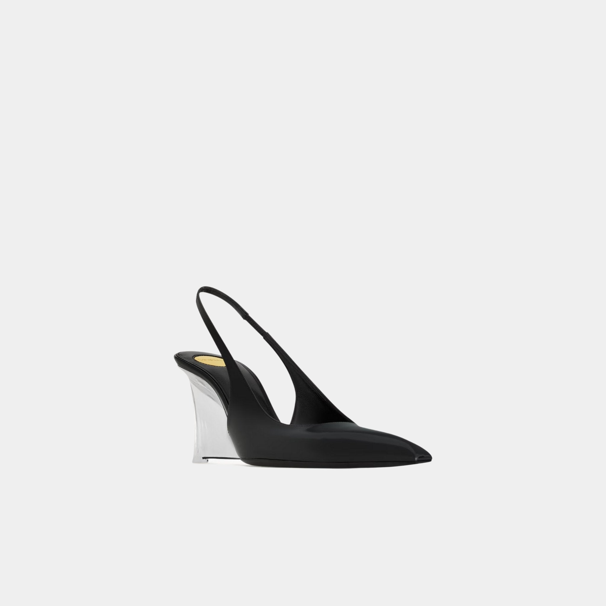 Miller Wedges In Glazed Leather