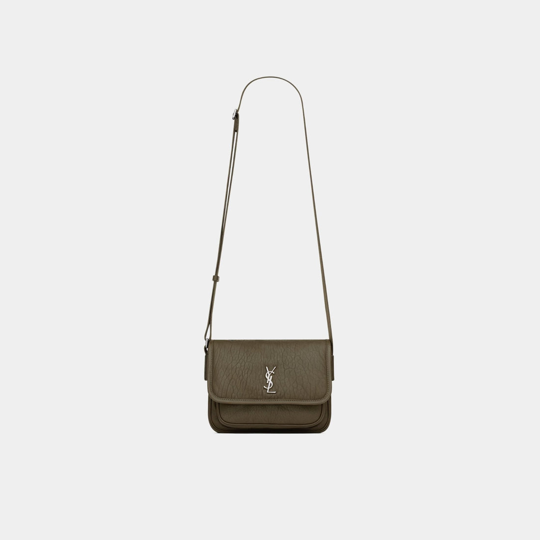 Niki Small Messenger In Grained Lambskin