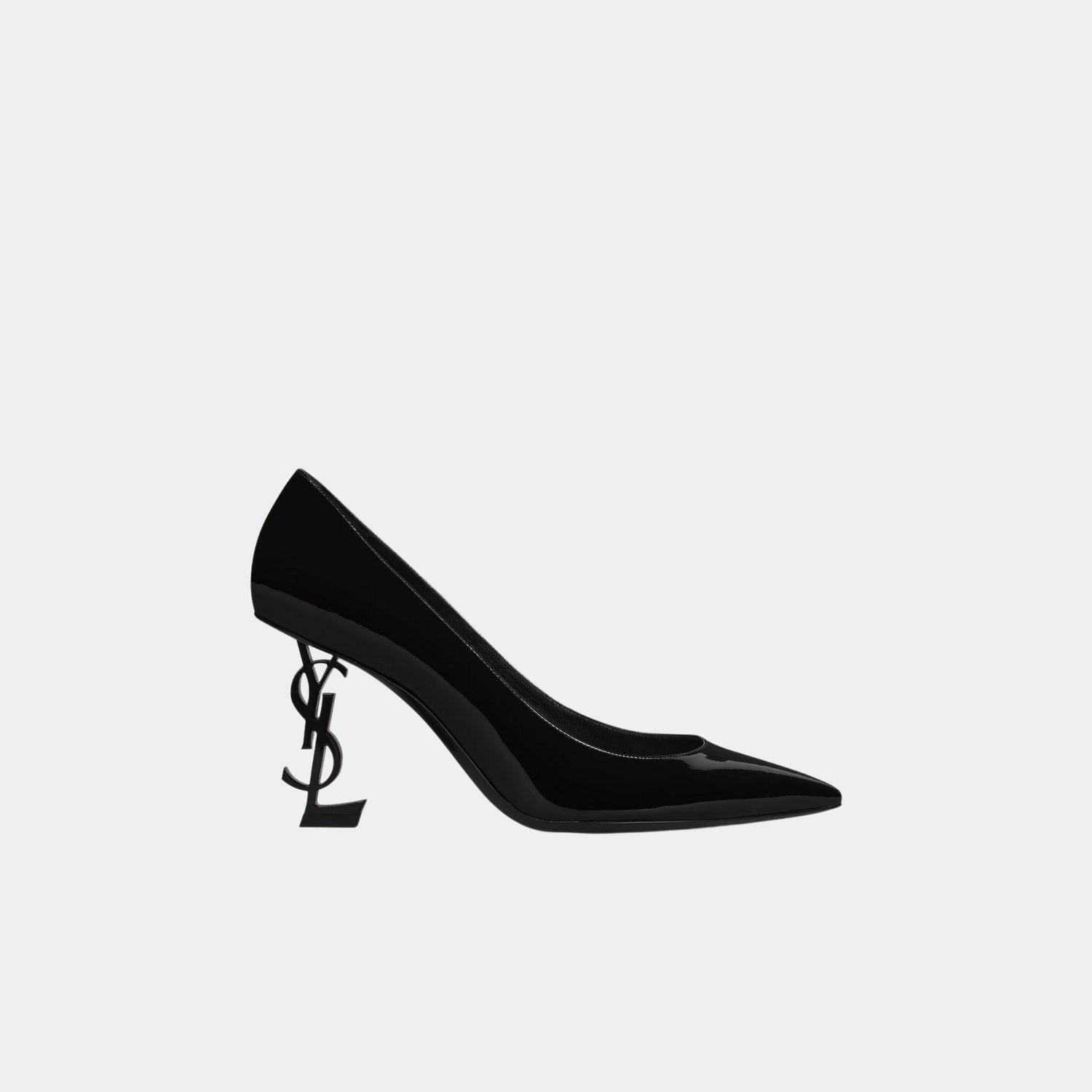 Opyum Patent Leather 8.5 cm Black Heel Pumps