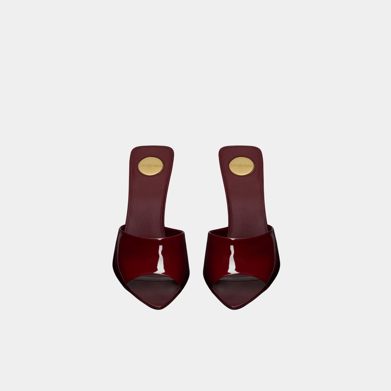 Romy Mules In Patent Leather