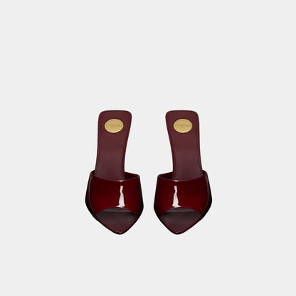 Romy Mules In Patent Leather