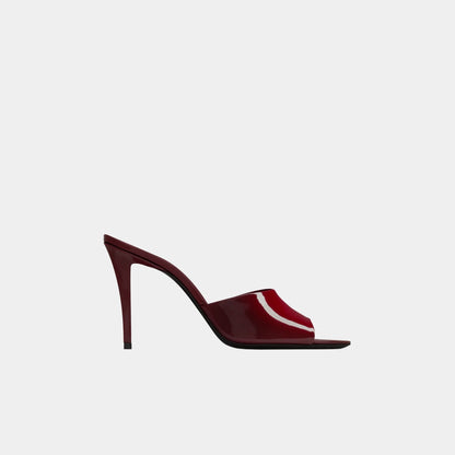 Romy Mules In Patent Leather