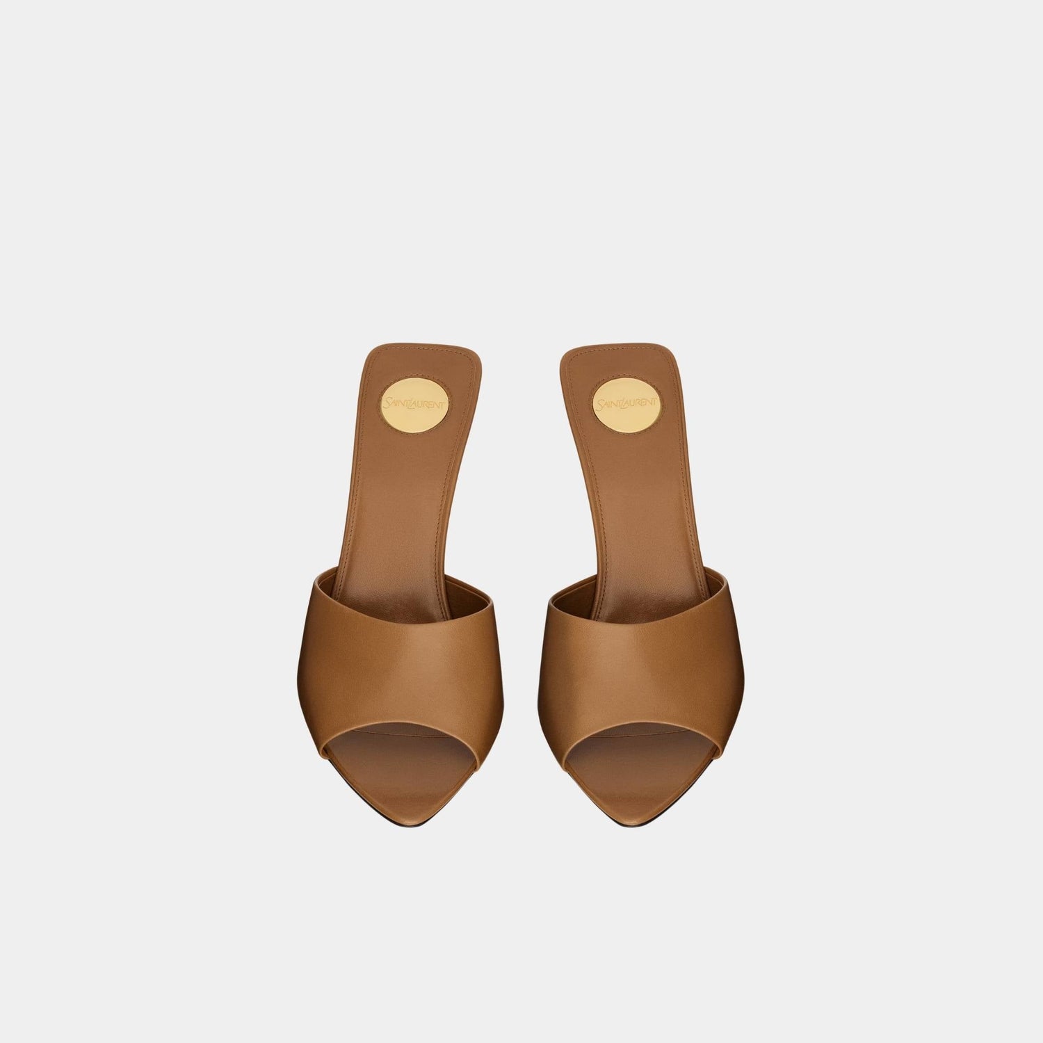 Romy Mules In Smooth Leather