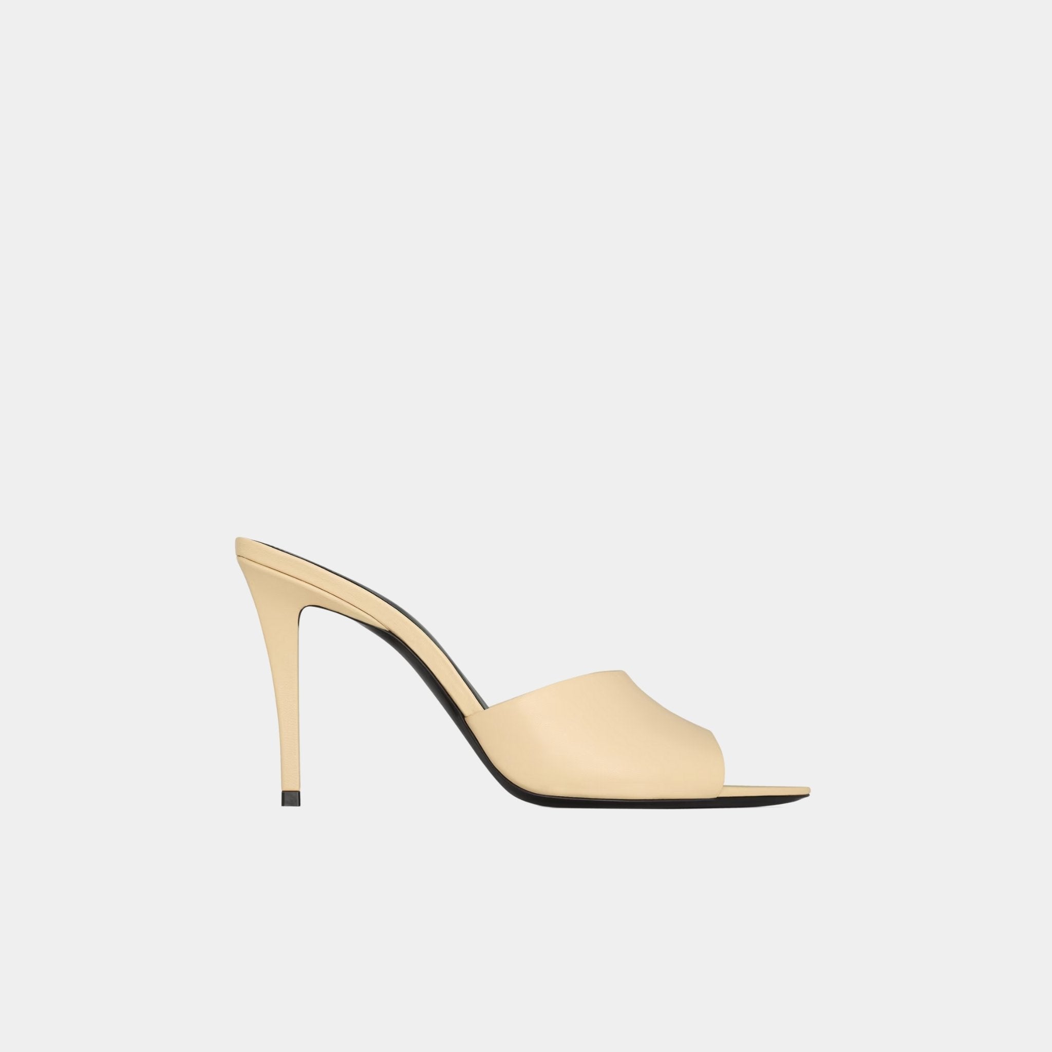 Romy Mules In Smooth Leather