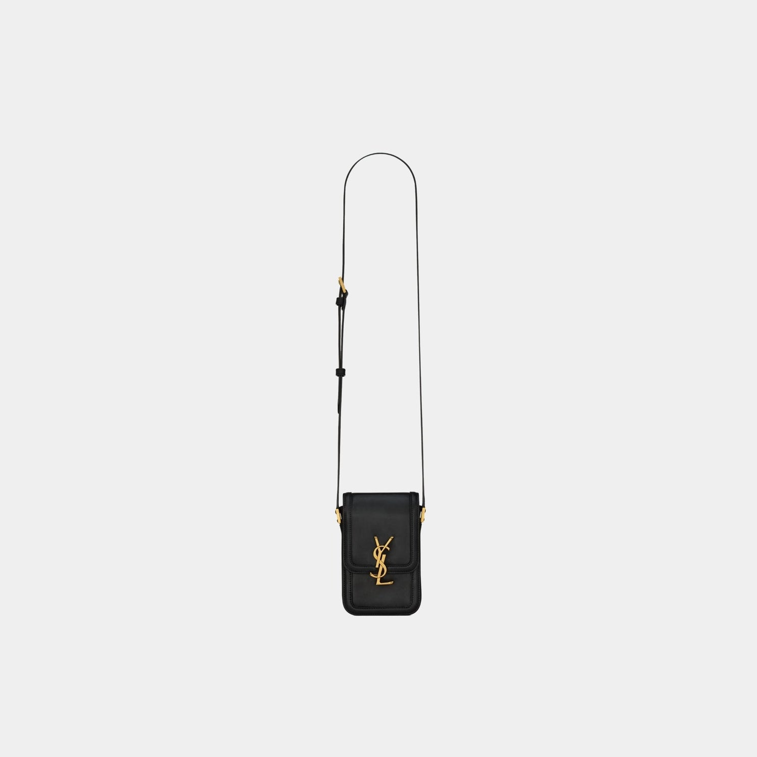 Solferino Mini Bag Smooth Leather in Gold Hardware