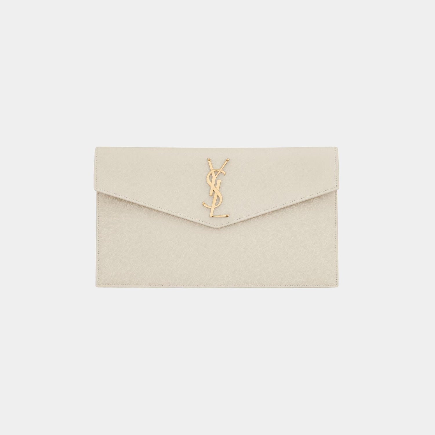 Uptown Pouch In Grain De Poudre Leather