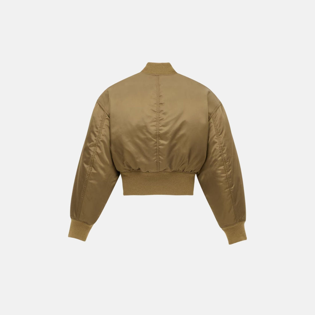 Bomber Jacket In Shiny Nylon