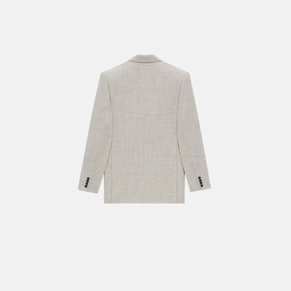 Jacket In Wool Chine