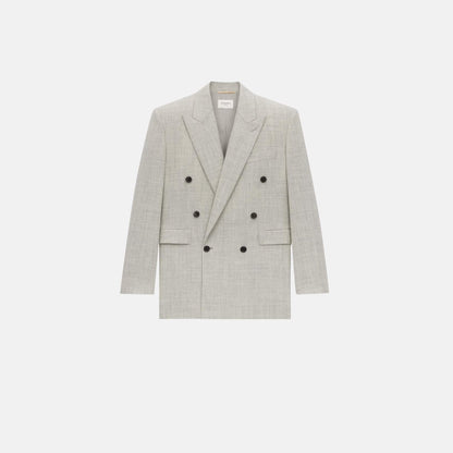 Jacket In Wool Chine