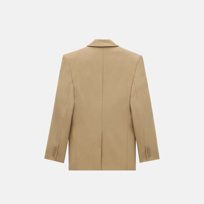 Jacket In Wool Gabardine