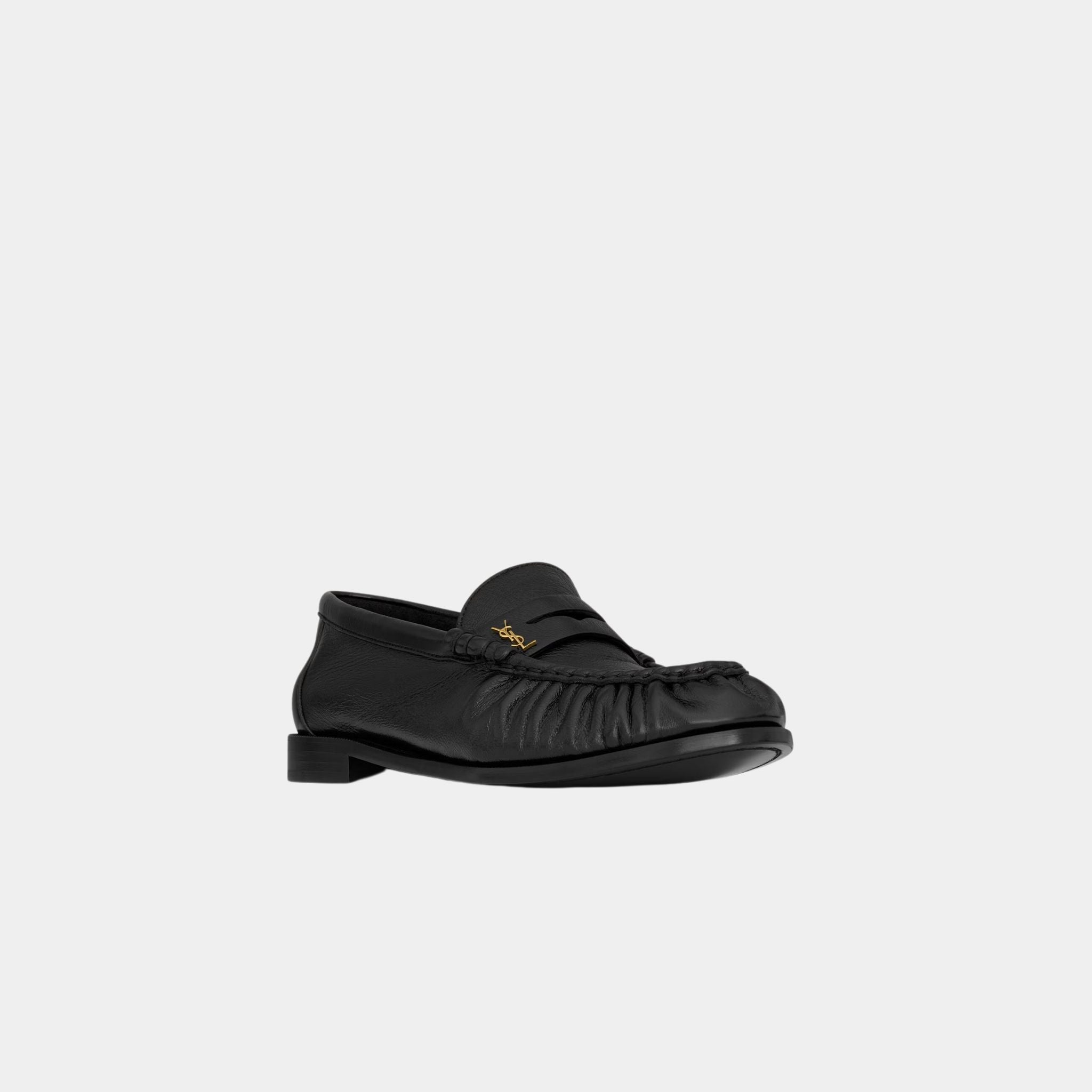 Le Loafer in Shiny Creased Leather