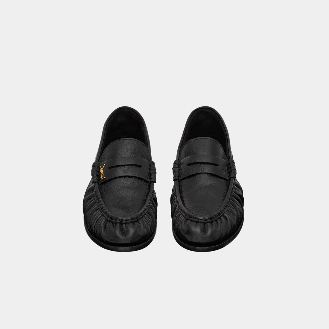 Le Loafer in Shiny Creased Leather
