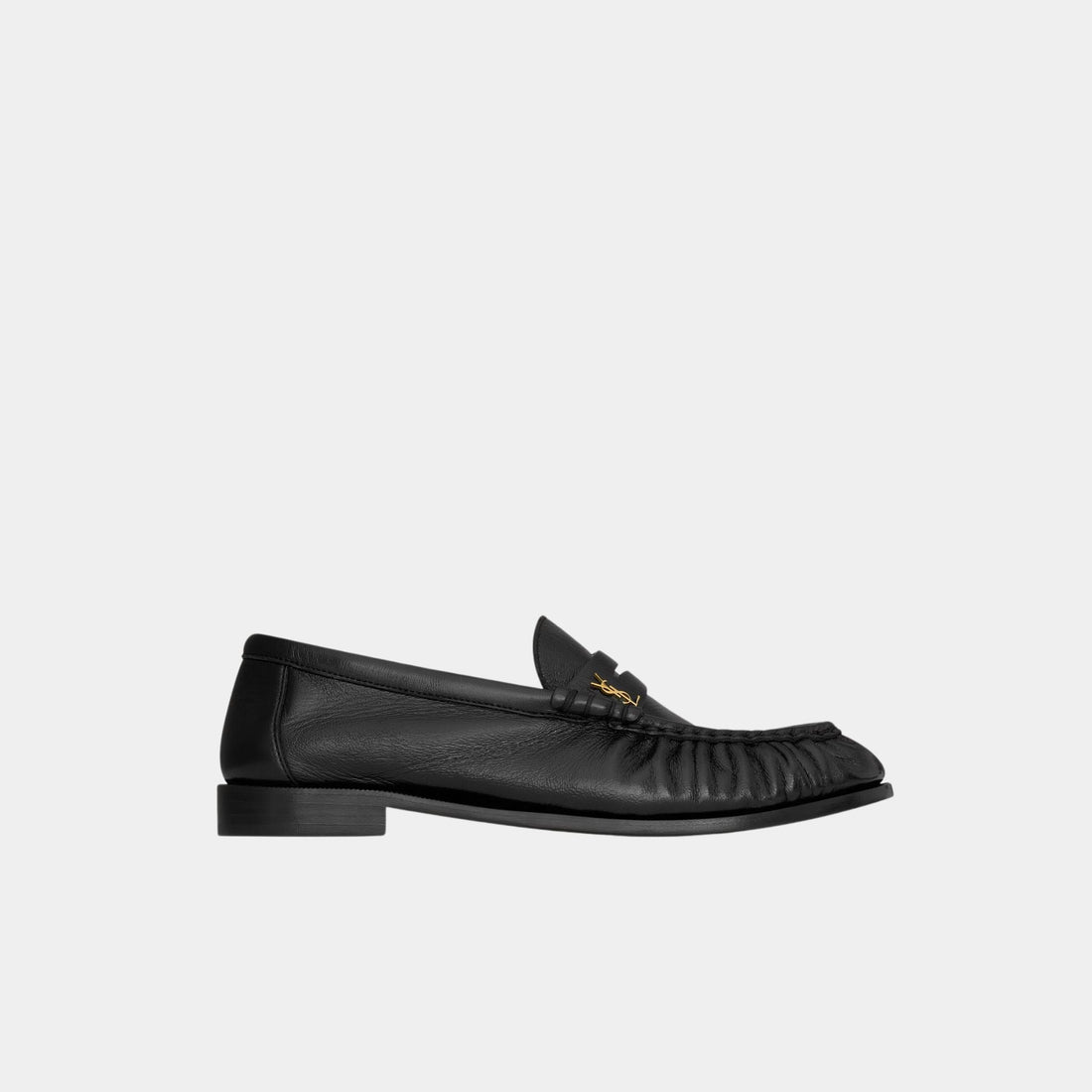 Le Loafer Supple in Black Shiny Leather