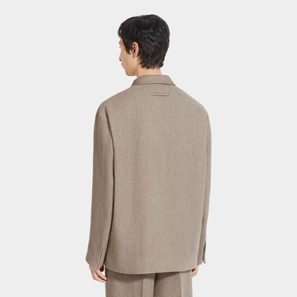 Linen Chore Jacket